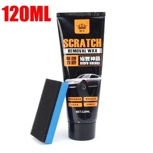 Car Scratch Remover Wax Kit 120ml – Paint Repair & Shine Restorer