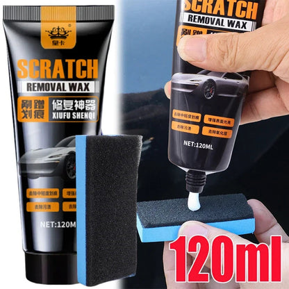 Nexora™ Car Scratch Remover Wax Kit 120ml – Paint Repair & Shine Restorer