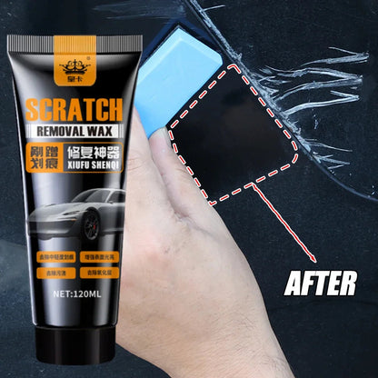 Nexora™ Car Scratch Remover Wax Kit 120ml – Paint Repair & Shine Restorer