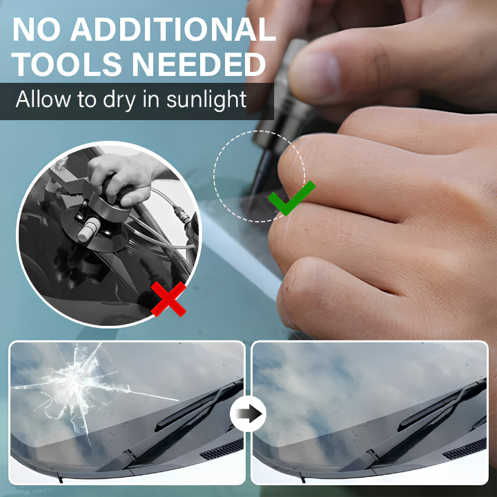Nexora™ Windshield Chip & Crack Repair Kit