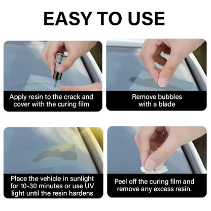 Nexora™ Windshield Chip & Crack Repair Kit